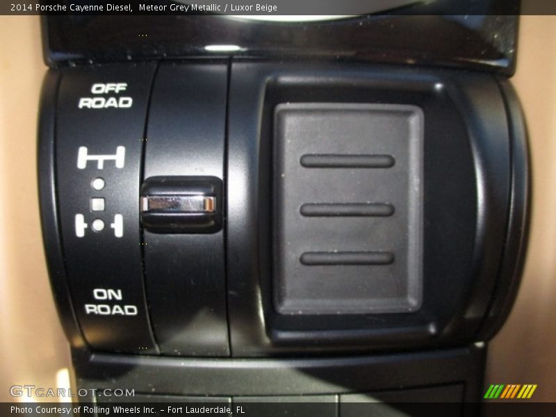 Meteor Grey Metallic / Luxor Beige 2014 Porsche Cayenne Diesel