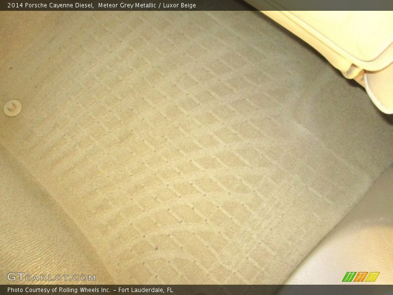 Meteor Grey Metallic / Luxor Beige 2014 Porsche Cayenne Diesel