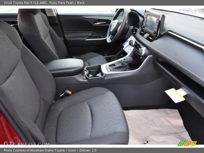Ruby Flare Pearl / Black 2019 Toyota RAV4 XLE AWD