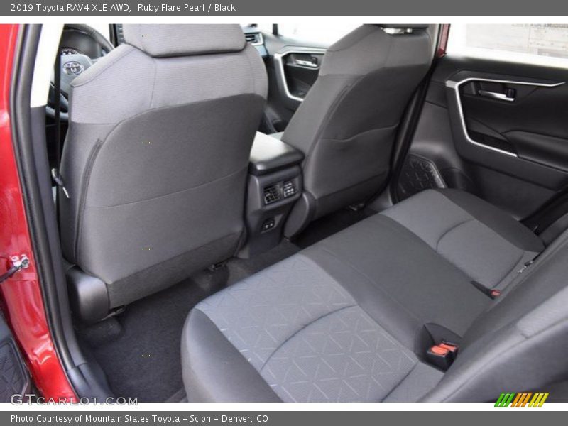 Ruby Flare Pearl / Black 2019 Toyota RAV4 XLE AWD