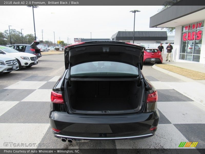 Brilliant Black / Black 2018 Audi A3 2.0 Premium