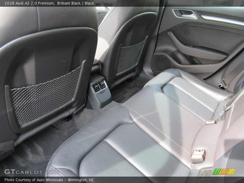 Brilliant Black / Black 2018 Audi A3 2.0 Premium