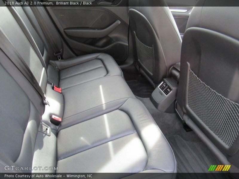 Brilliant Black / Black 2018 Audi A3 2.0 Premium