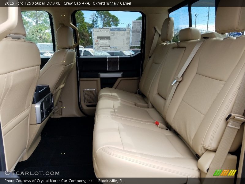 Rear Seat of 2019 F250 Super Duty XLT Crew Cab 4x4