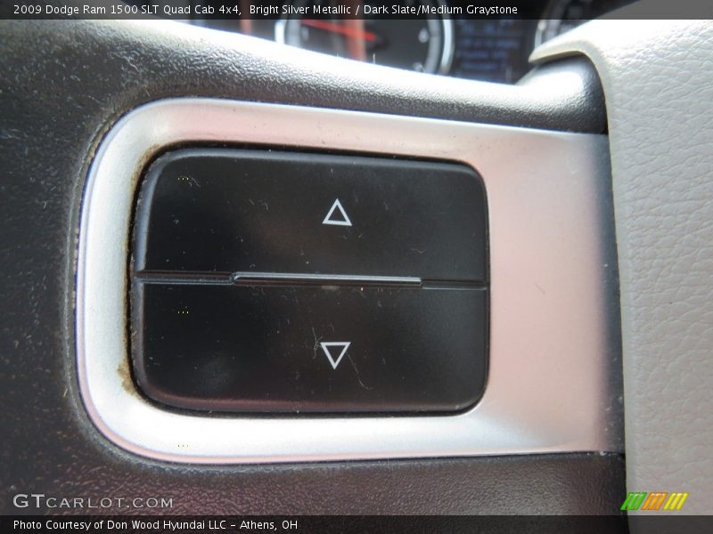 Bright Silver Metallic / Dark Slate/Medium Graystone 2009 Dodge Ram 1500 SLT Quad Cab 4x4
