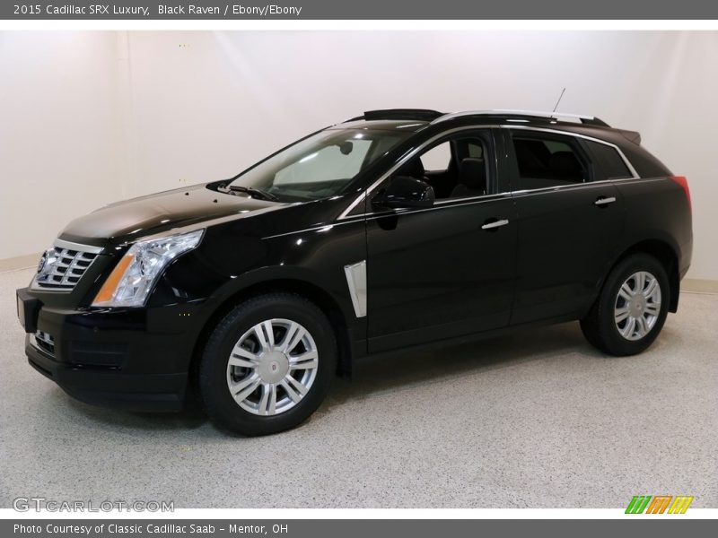 Black Raven / Ebony/Ebony 2015 Cadillac SRX Luxury