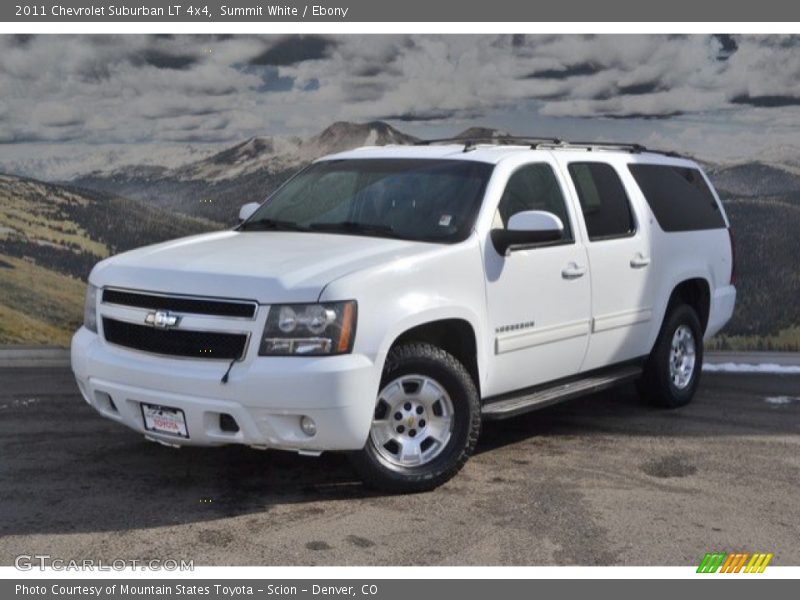 Summit White / Ebony 2011 Chevrolet Suburban LT 4x4
