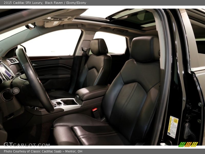 Black Raven / Ebony/Ebony 2015 Cadillac SRX Luxury