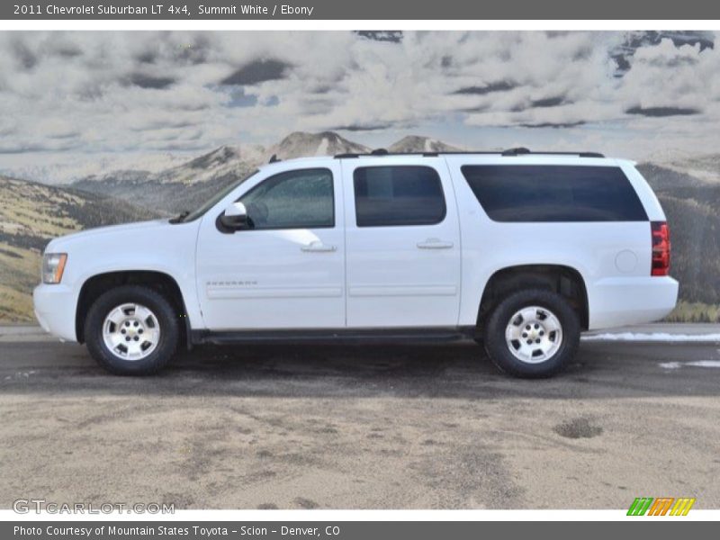 Summit White / Ebony 2011 Chevrolet Suburban LT 4x4