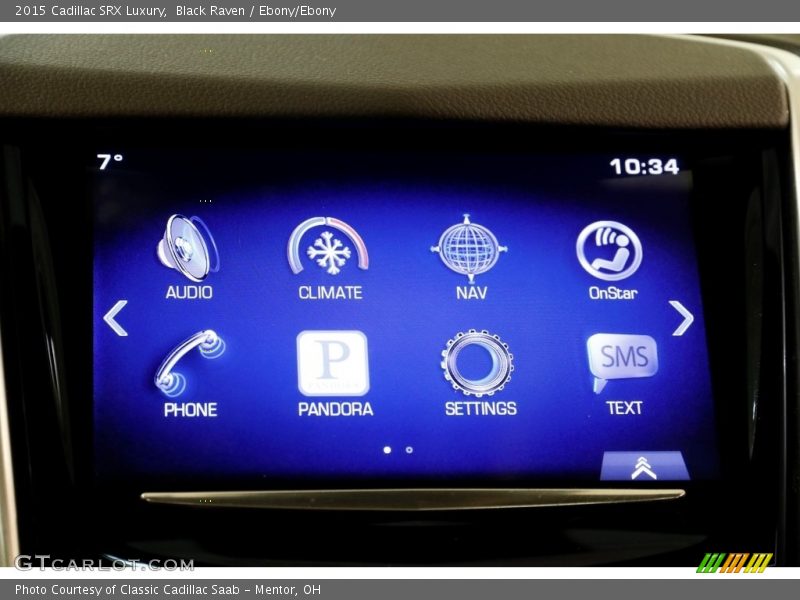 Black Raven / Ebony/Ebony 2015 Cadillac SRX Luxury
