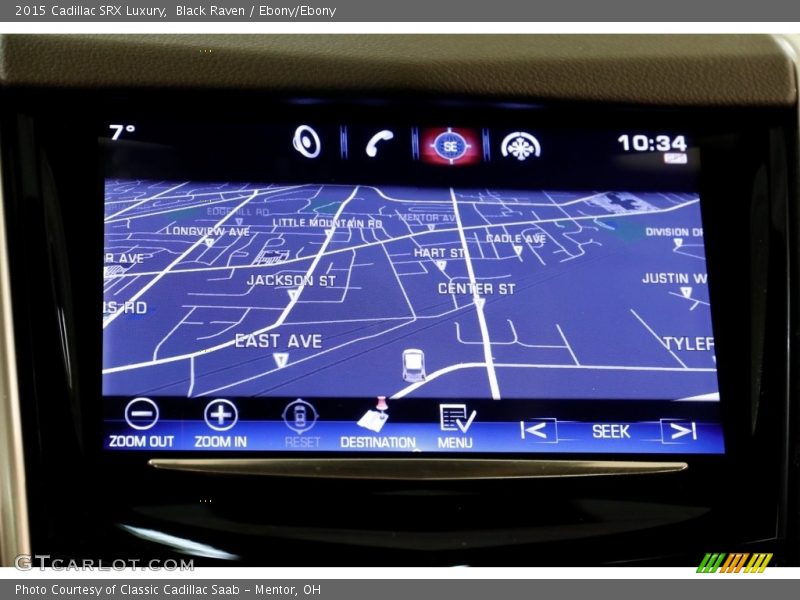 Black Raven / Ebony/Ebony 2015 Cadillac SRX Luxury