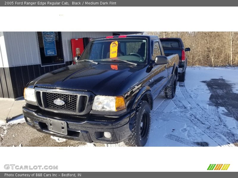 Black / Medium Dark Flint 2005 Ford Ranger Edge Regular Cab