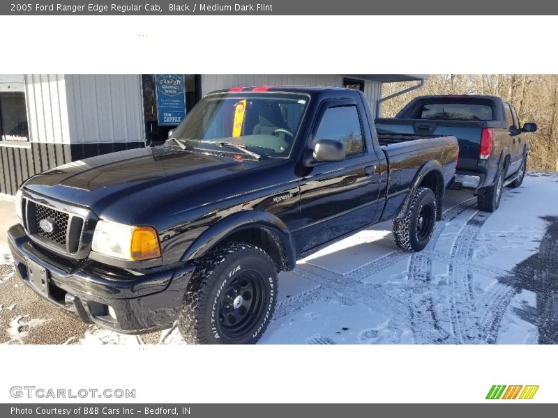 Black / Medium Dark Flint 2005 Ford Ranger Edge Regular Cab