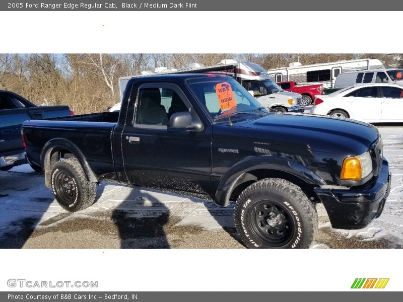 Black / Medium Dark Flint 2005 Ford Ranger Edge Regular Cab