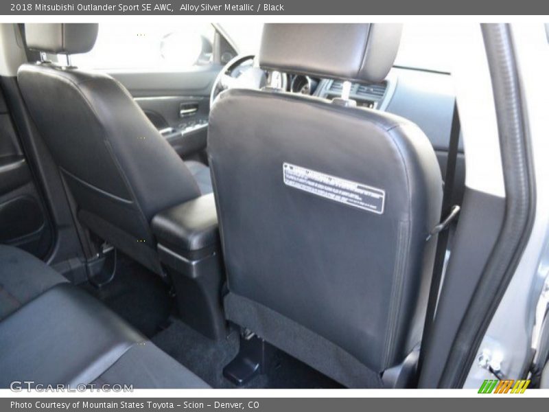 Alloy Silver Metallic / Black 2018 Mitsubishi Outlander Sport SE AWC