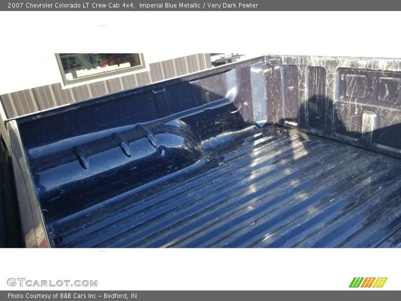 Imperial Blue Metallic / Very Dark Pewter 2007 Chevrolet Colorado LT Crew Cab 4x4