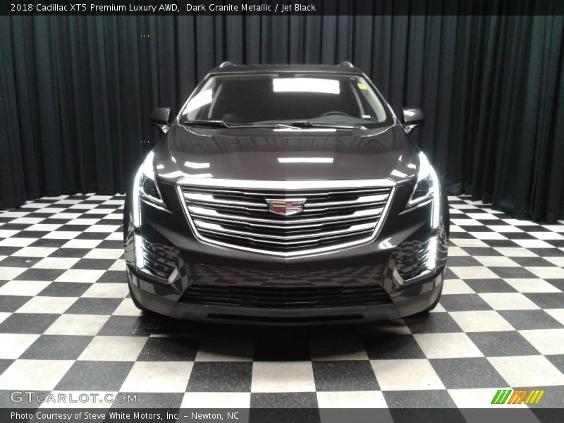 Dark Granite Metallic / Jet Black 2018 Cadillac XT5 Premium Luxury AWD