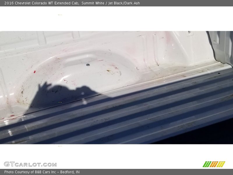 Summit White / Jet Black/Dark Ash 2016 Chevrolet Colorado WT Extended Cab