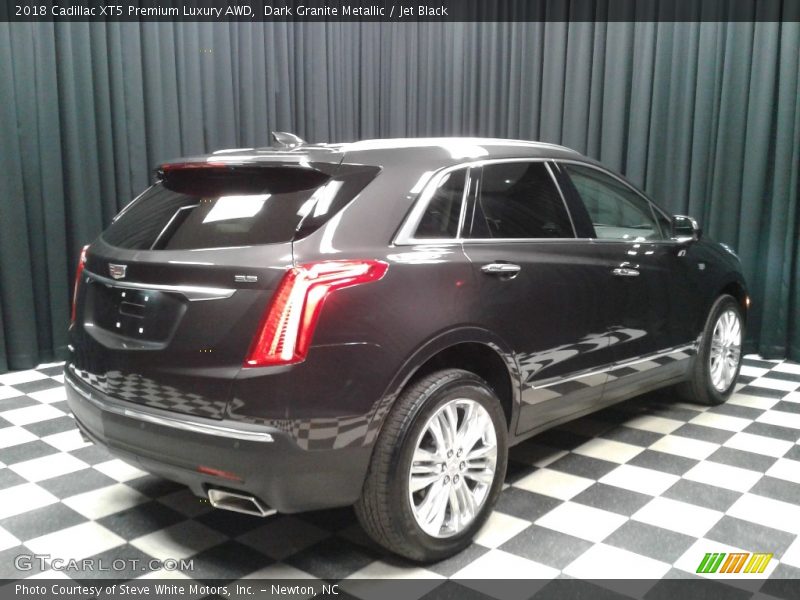 Dark Granite Metallic / Jet Black 2018 Cadillac XT5 Premium Luxury AWD