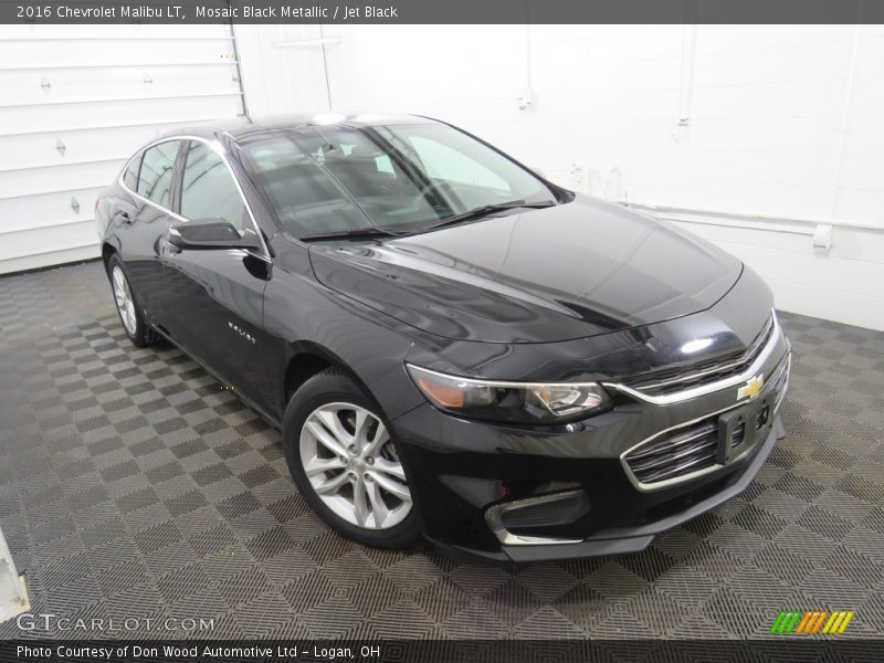 Mosaic Black Metallic / Jet Black 2016 Chevrolet Malibu LT