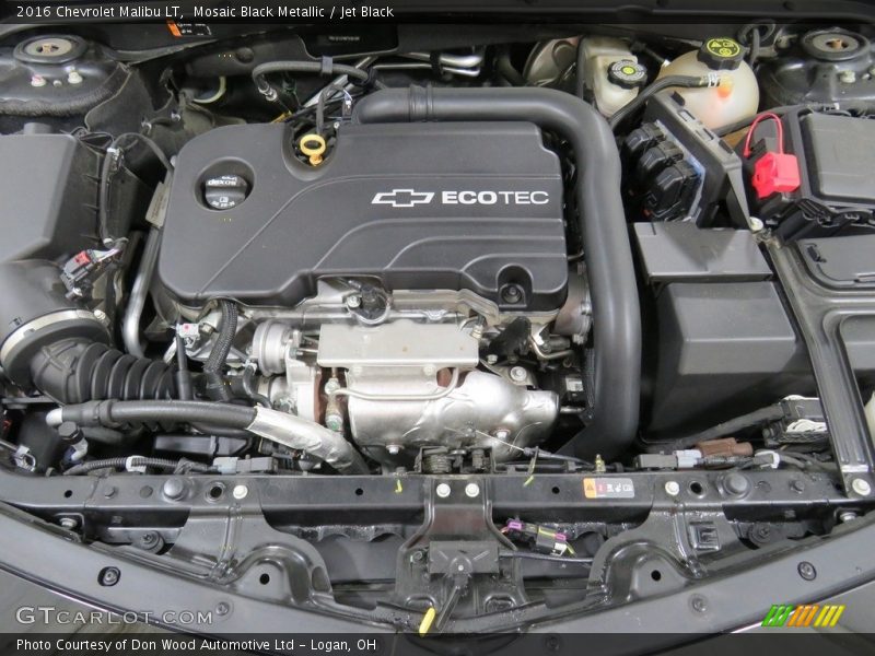Mosaic Black Metallic / Jet Black 2016 Chevrolet Malibu LT
