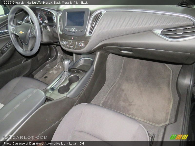 Mosaic Black Metallic / Jet Black 2016 Chevrolet Malibu LT