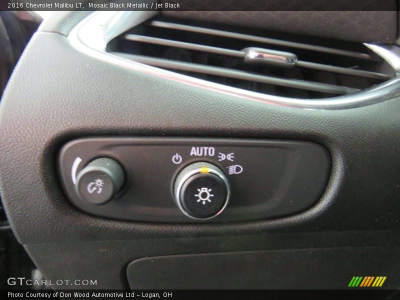 Mosaic Black Metallic / Jet Black 2016 Chevrolet Malibu LT