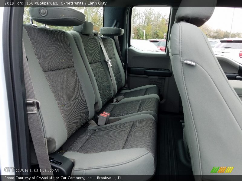Oxford White / Earth Gray 2019 Ford F150 XL SuperCab