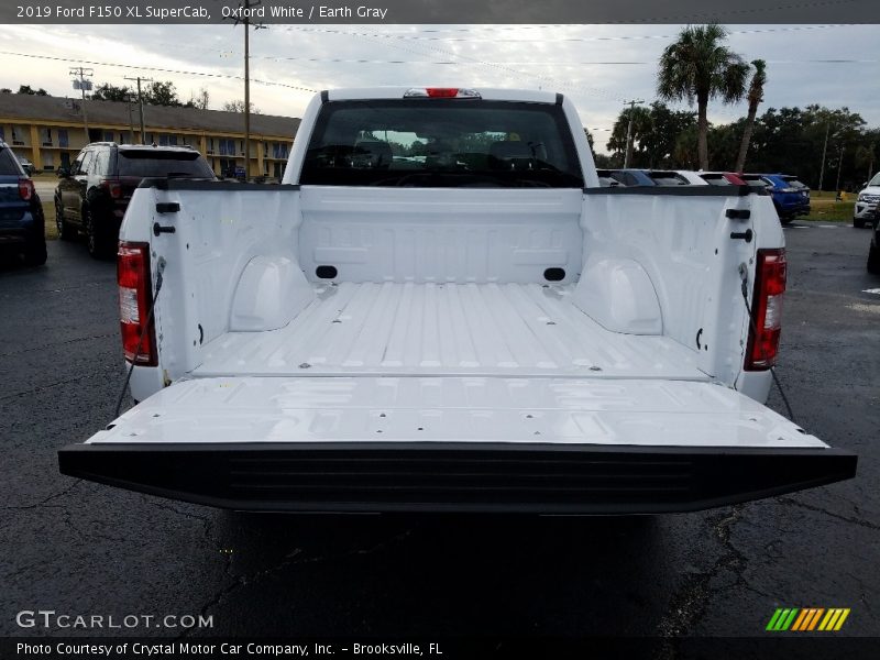 Oxford White / Earth Gray 2019 Ford F150 XL SuperCab