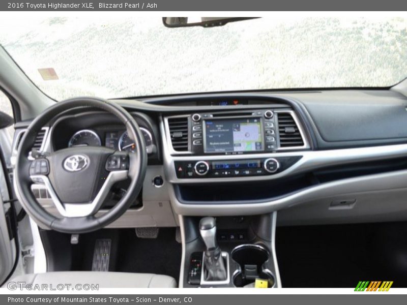 Blizzard Pearl / Ash 2016 Toyota Highlander XLE