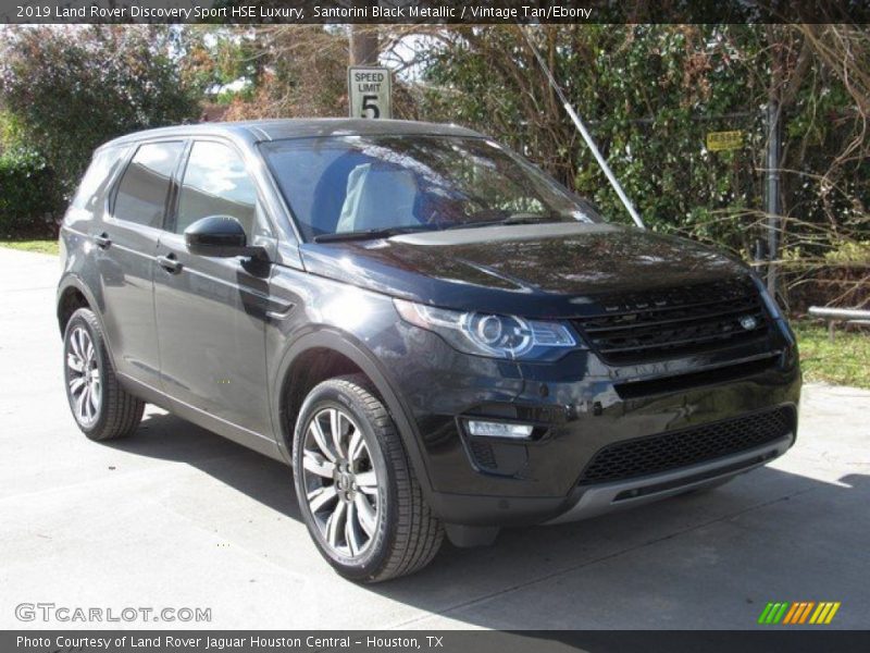 Santorini Black Metallic / Vintage Tan/Ebony 2019 Land Rover Discovery Sport HSE Luxury