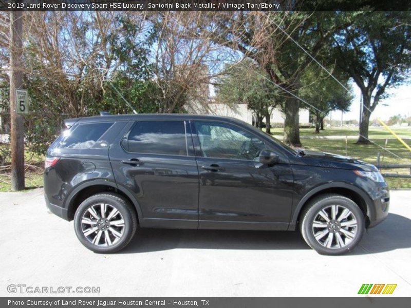 Santorini Black Metallic / Vintage Tan/Ebony 2019 Land Rover Discovery Sport HSE Luxury