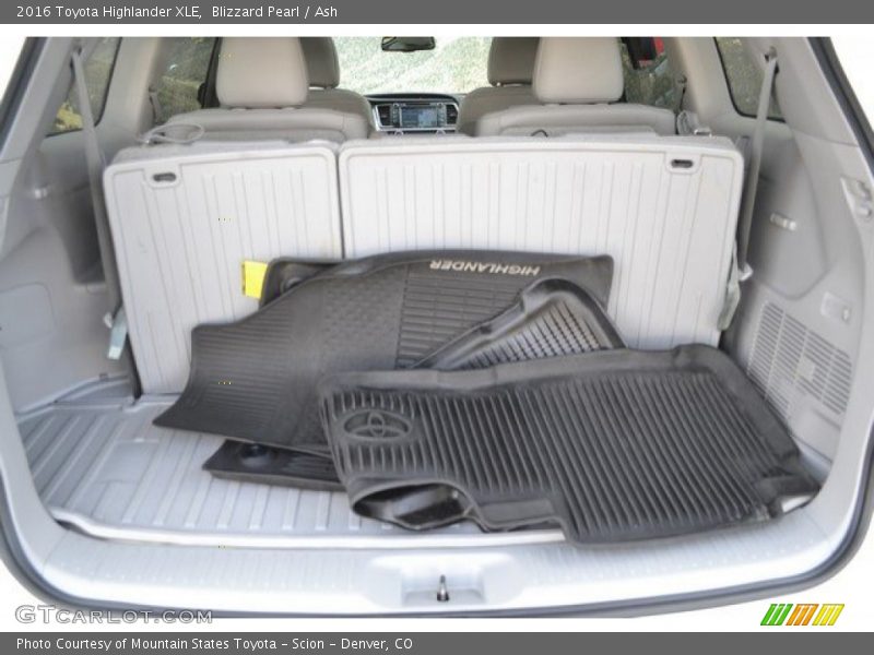Blizzard Pearl / Ash 2016 Toyota Highlander XLE