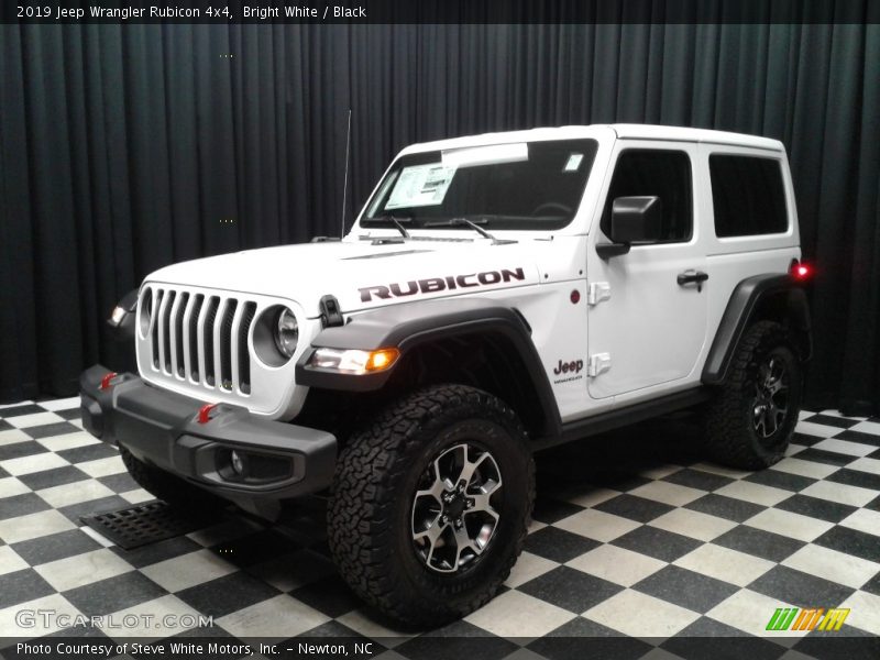 Bright White / Black 2019 Jeep Wrangler Rubicon 4x4