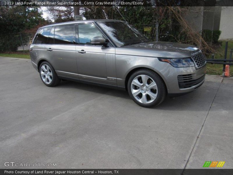 Corris Gray Metallic / Ebony/Ebony 2019 Land Rover Range Rover Supercharged