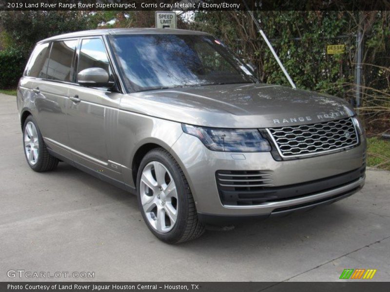 Corris Gray Metallic / Ebony/Ebony 2019 Land Rover Range Rover Supercharged