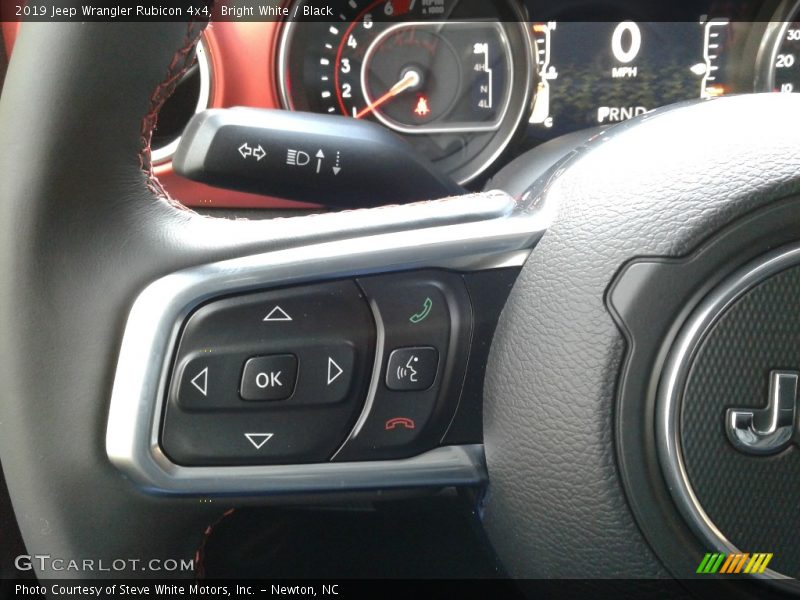 Bright White / Black 2019 Jeep Wrangler Rubicon 4x4