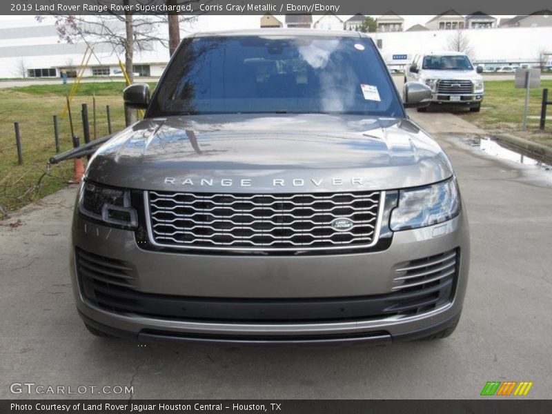 Corris Gray Metallic / Ebony/Ebony 2019 Land Rover Range Rover Supercharged