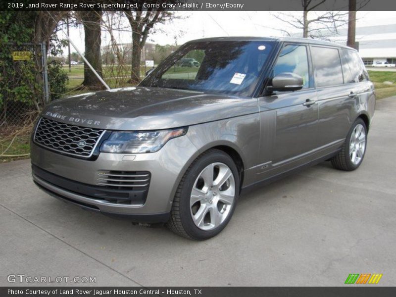Corris Gray Metallic / Ebony/Ebony 2019 Land Rover Range Rover Supercharged