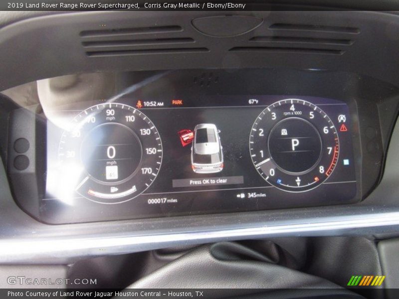 Corris Gray Metallic / Ebony/Ebony 2019 Land Rover Range Rover Supercharged