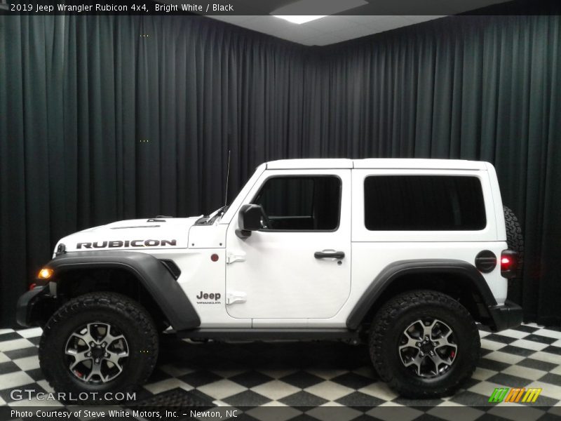 Bright White / Black 2019 Jeep Wrangler Rubicon 4x4