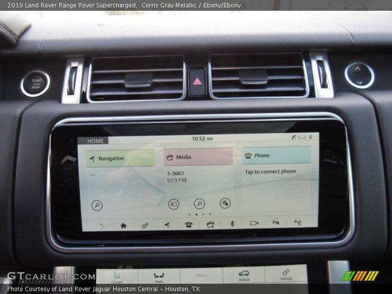 Corris Gray Metallic / Ebony/Ebony 2019 Land Rover Range Rover Supercharged