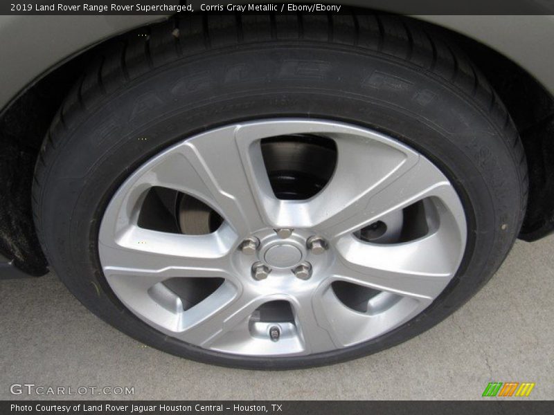 Corris Gray Metallic / Ebony/Ebony 2019 Land Rover Range Rover Supercharged