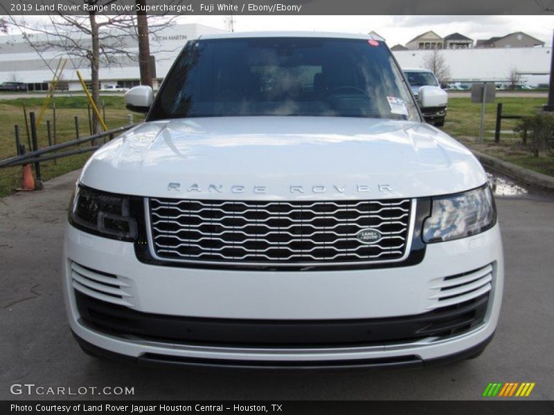 Fuji White / Ebony/Ebony 2019 Land Rover Range Rover Supercharged