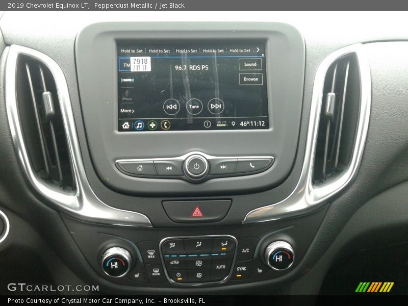 Pepperdust Metallic / Jet Black 2019 Chevrolet Equinox LT