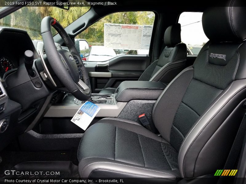 Front Seat of 2019 F150 SVT Raptor SuperCrew 4x4