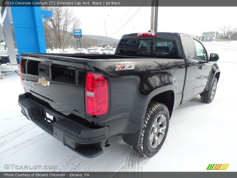 Black / Jet Black 2019 Chevrolet Colorado Z71 Extended Cab 4x4