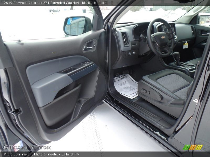 Black / Jet Black 2019 Chevrolet Colorado Z71 Extended Cab 4x4