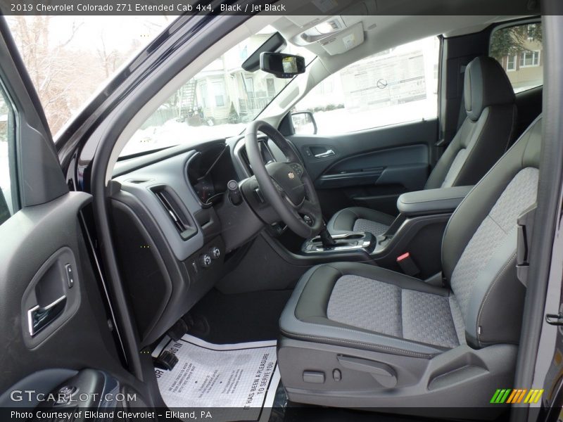 Black / Jet Black 2019 Chevrolet Colorado Z71 Extended Cab 4x4