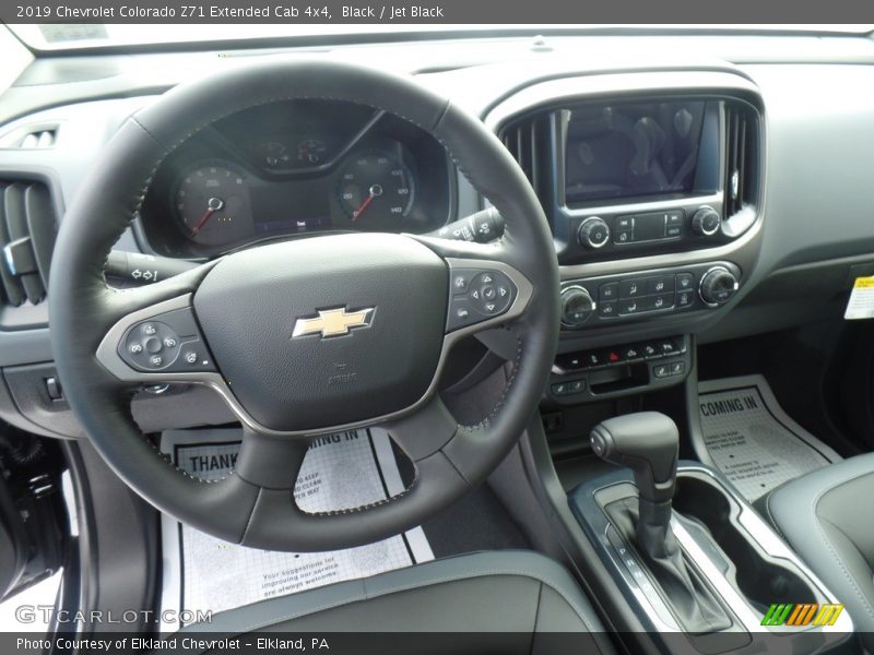 Black / Jet Black 2019 Chevrolet Colorado Z71 Extended Cab 4x4